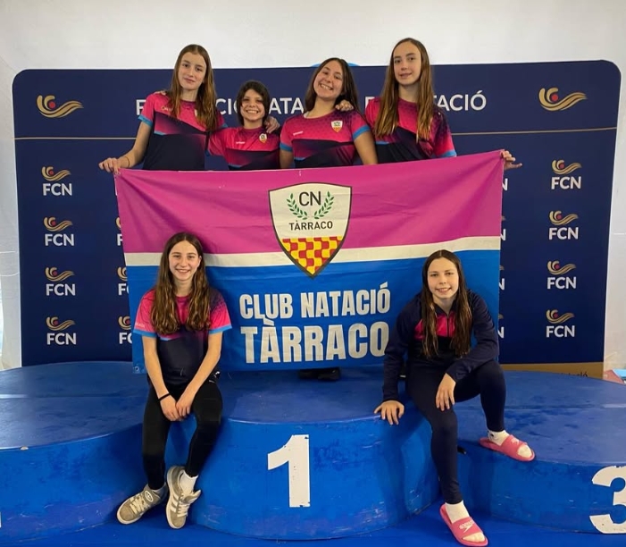 LES ALEVINES DE NATACIÓ PARTICIPEN AL CAMPIONAT DE CATALUNYA